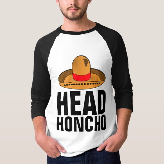 HOOFD HONCHO T-SHIRTS (Voorkant)