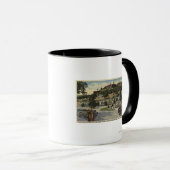 Hoofd Hotel Uitzicht bij Richardson Springs Mok (Voorkant rechts)