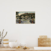 Hoofd Hotel Uitzicht bij Richardson Springs Poster (Keuken)