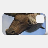 Hoofd IJslands paard, IJsland Case-Mate iPhone Case (Achterkant (horizontaal))