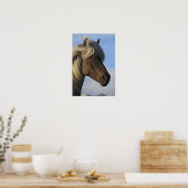 Hoofd IJslands paard, IJsland Poster (Keuken)