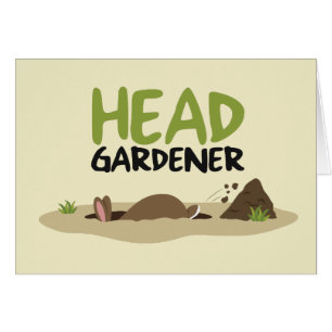Hoofd illustratie Gardener