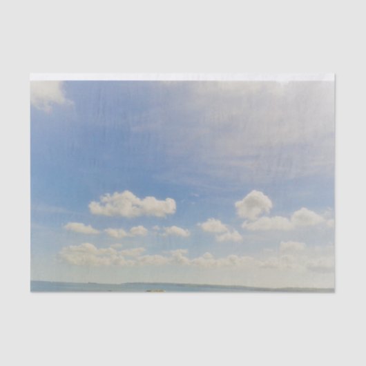 Hoofd in de wolken tissuepapier (Voorkant)