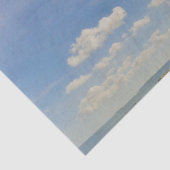 Hoofd in de wolken tissuepapier (Detail)