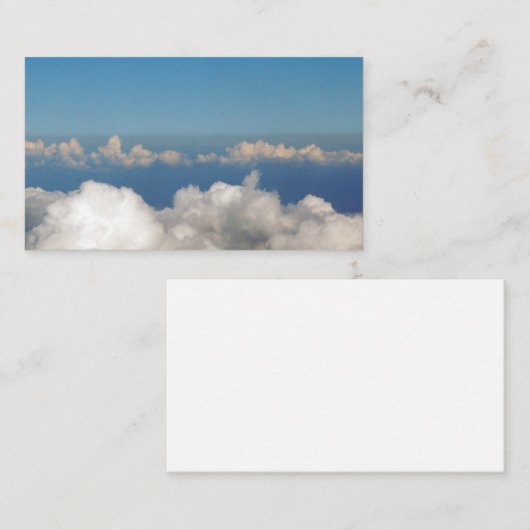 Hoofd in de wolken Visitekaartjes (Voorkant / Achterkant)