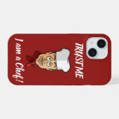 Hoofd iPhone 15 Case (Achterkant horizontaal)