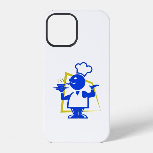 Hoofd iPhone Hoesje (Achterkant)