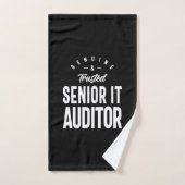 Hoofd IT-accountant Titel Titel Cadeautje Handdoek (Handdoek)