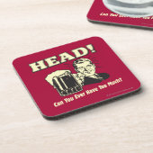 Hoofd: Kan je ooit te veel hebben? Onderzetter (Linkerzijde)