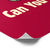 Hoofd: Kan je ooit te veel hebben? Poster (Hoek)