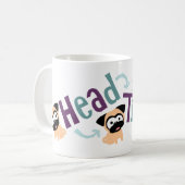 Hoofd kantelMok Koffiemok (Voorkant links)