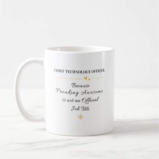 Hoofd kantoor technologie Quote Koffiemok (Links)