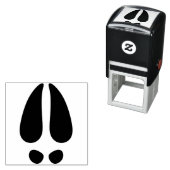 Hoofd kerstrendieren zelfinktende stempel (In situ)