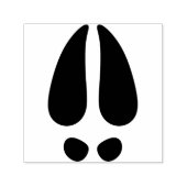 Hoofd kerstrendieren zelfinktende stempel (Design)