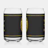 Hoofd Keukenpolitie-badge Blikvorm Glas (Rechts)