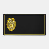 Hoofd Keukenpolitie-badge Bureaumat (Voorkant)