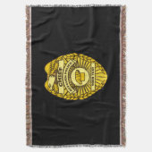 Hoofd Keukenpolitie-badge Deken (Voorkant Verticaal)