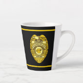Hoofd Keukenpolitie-badge Latte Mok (Rechts)