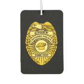 Hoofd Keukenpolitie-badge Luchtverfrisser (Voorkant)