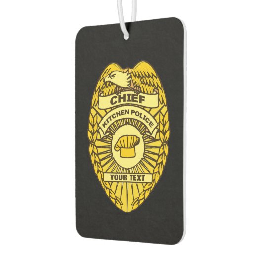 Hoofd Keukenpolitie-badge Luchtverfrisser (Links)