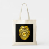Hoofd Keukenpolitie-badge Tote Bag (Achterkant)