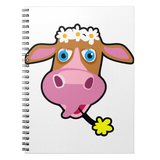 Hoofd koe notitieboek (Voorkant)