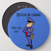 Hoofd kolossaal, 6-inch Button (Voorkant /achterkant)