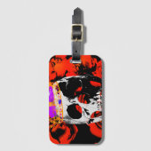 Hoofd Koning. Bagagelabel (Voorkant (verticaal))