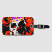 Hoofd Koning. Bagagelabel (Voorkant (horizontaal))