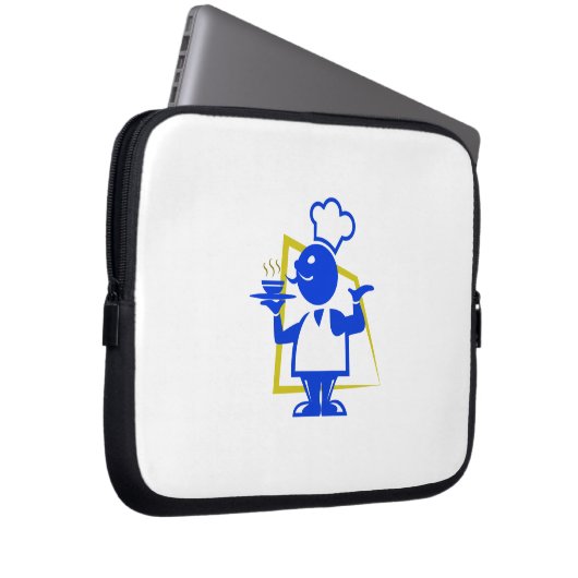 Hoofd Laptop Sleeve (Voorkant Rechts)