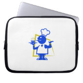 Hoofd Laptop Sleeve (Voorkant)