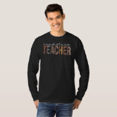 Hoofd leraar loopbaanwaardering voor vrouwen t-shirt (Voorkant volledig)