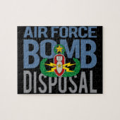 Hoofd luchtmacht EOD Legpuzzel (Horizontaal)