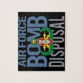 Hoofd luchtmacht EOD Legpuzzel (Verticaal)