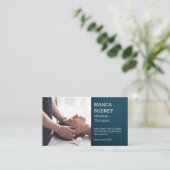 Hoofd Massage Visitekaartje (Staand voorkant)