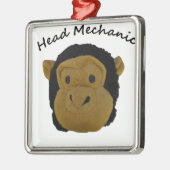 Hoofd Mehanic Metalen Ornament (Links)