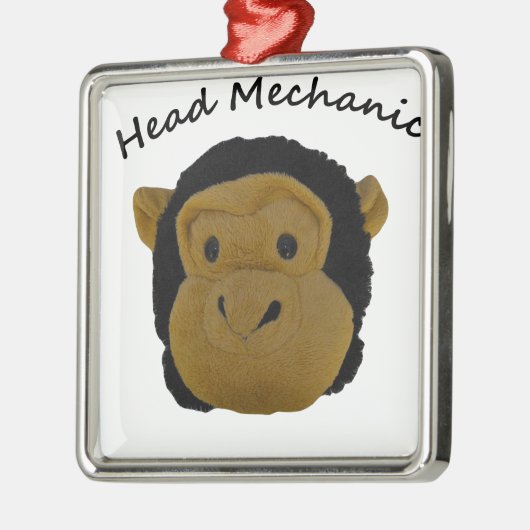 Hoofd Mehanic Metalen Ornament (Links)