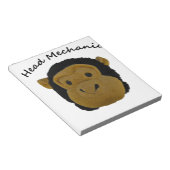 Hoofd Mehanic Notitieblok (Schuin)