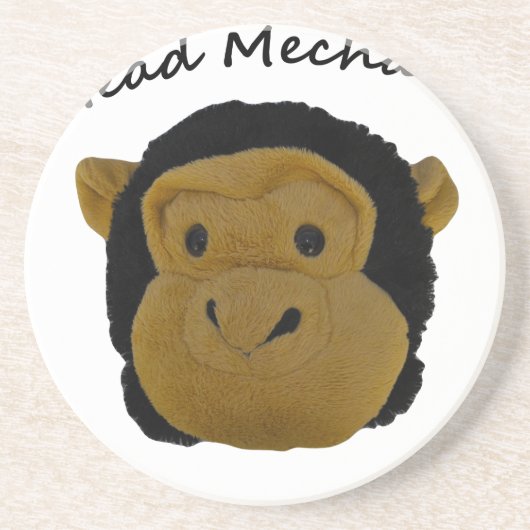 Hoofd Mehanic Zandsteen Onderzetter (Voorkant)