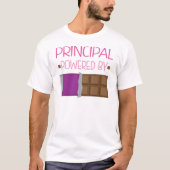Hoofd met chocolade t-shirt (Voorkant)