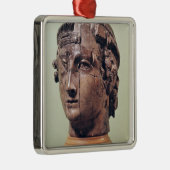 Hoofd Metalen Ornament (Rechts)