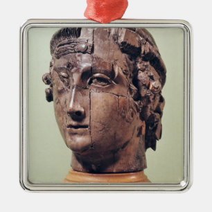 Hoofd Metalen Ornament