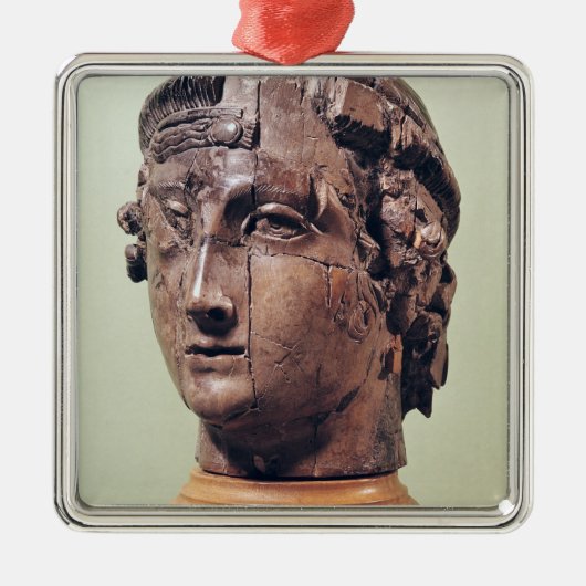 Hoofd Metalen Ornament (Voorkant)