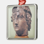 Hoofd Metalen Ornament (Links)