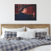 Hoofd Mistress 2005 Canvas Afdruk (Insitu (Slaapkamer))