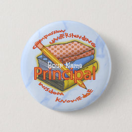 Hoofd Motto Ronde Button 5,7 Cm