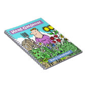 Hoofd Notitieboek Gardener Gardening (Rechterzijde)