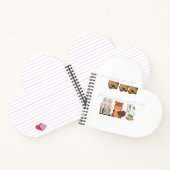 'Hoofd om de hakken voor boeken' Notitieboek (Binnen)