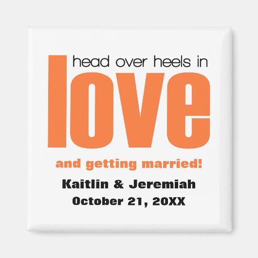 Hoofd over Halen sparen de Magneet van de Datum, S (Voorkant)