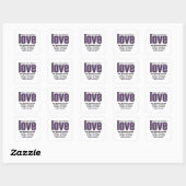 Hoofd over Heels sparen de Stickers van de Datum,  (Vel)